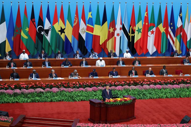 China's Xi boosts Africa financing by $51 billion, promises a million jobs