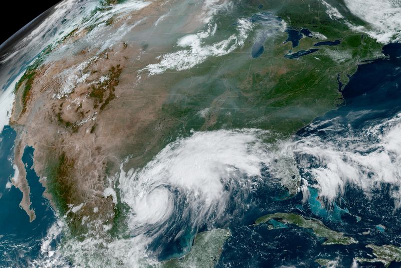 Hurricane Francine strengthens to Category 2 as it hits Louisiana coast