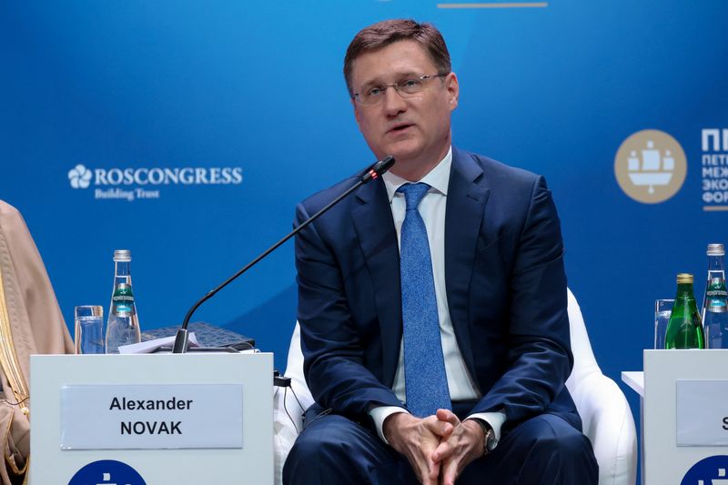 Russia's Novak says market wary of oil supply cuts due to Middle East conflict