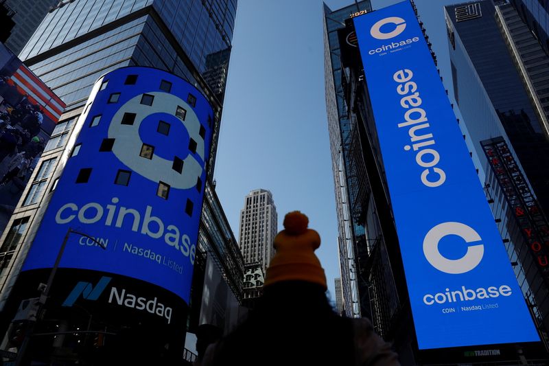 Crypto-linked stocks edge down premarket after Bitcoin hits one-month low