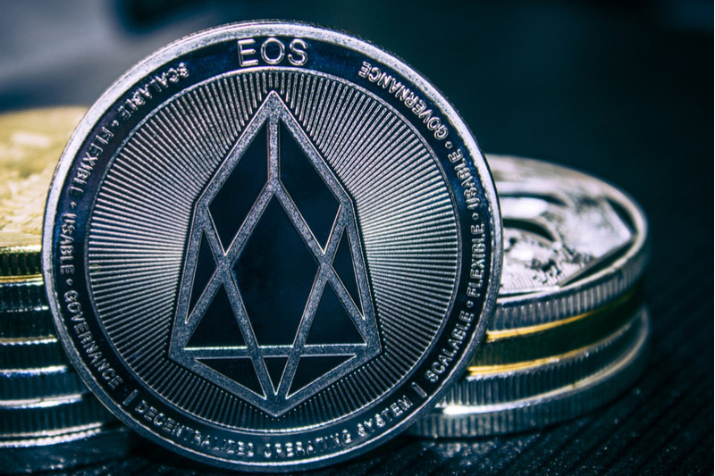 EOS Falls 10% In Rout