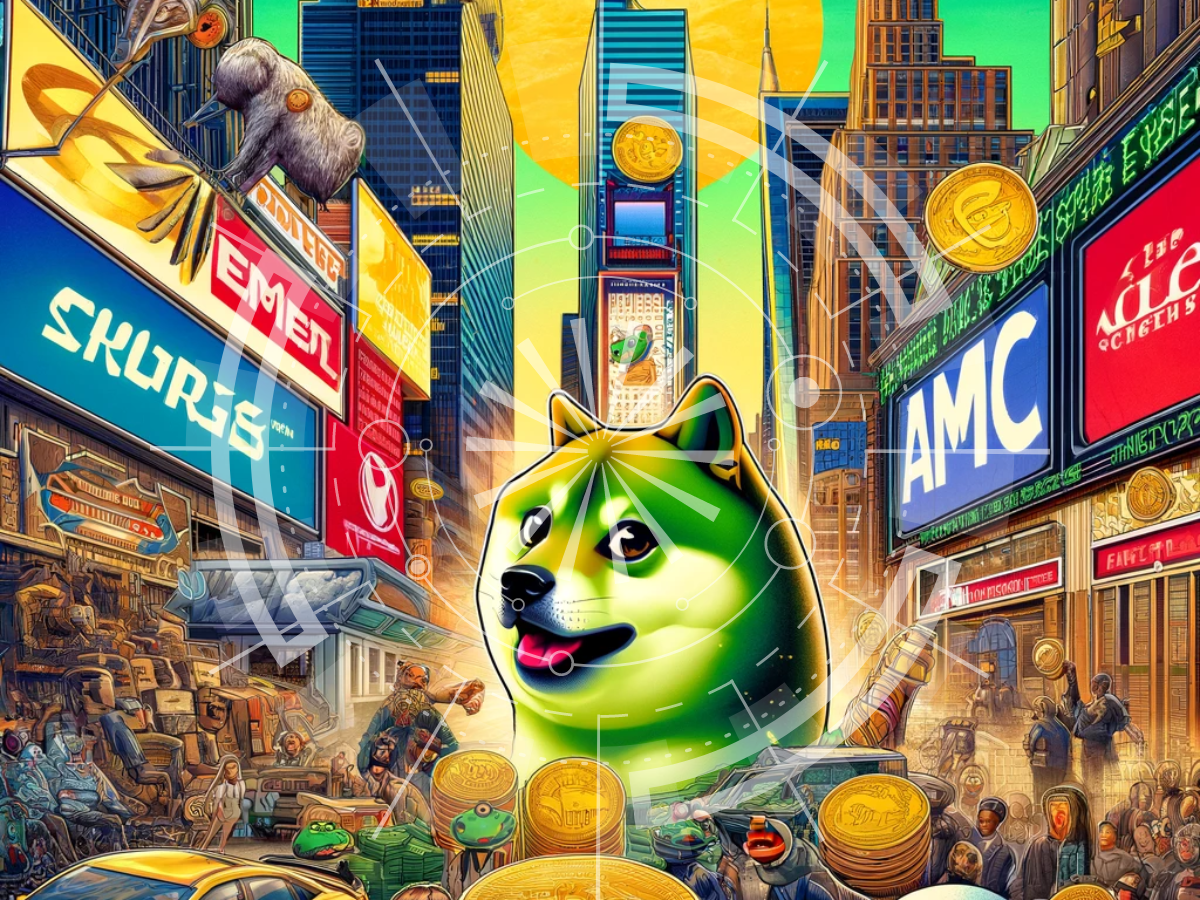 Pepe, Dogeverse among top meme coin gainers as GameStop and  AMC stocks surge