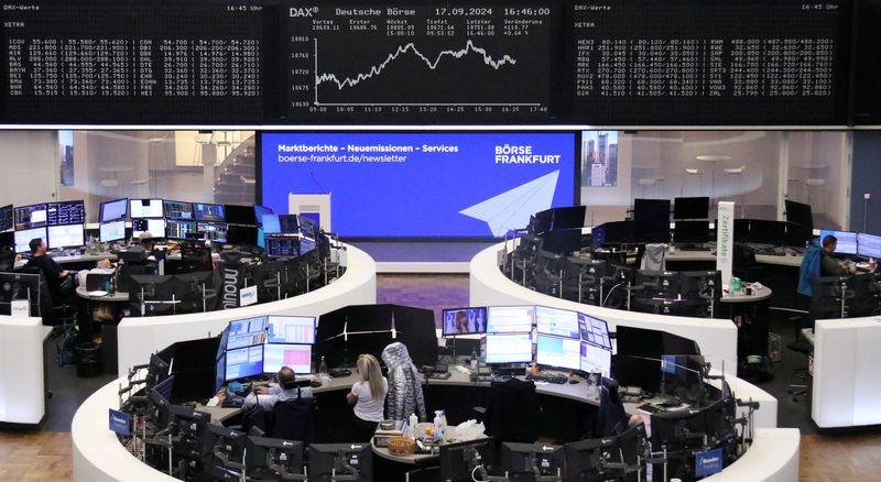 European shares advance as global markets cheer Fed's outsized rate cut