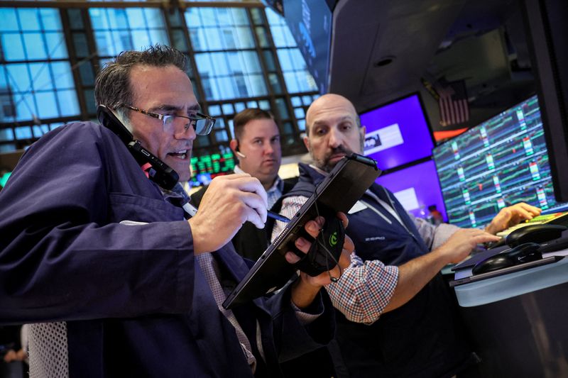 Nasdaq leads Wall Street lower as Nvidia results loom