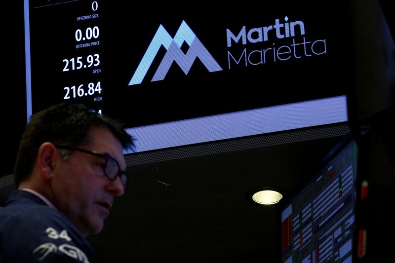 Martin Marietta cuts annual sales forecast as storms hit operations