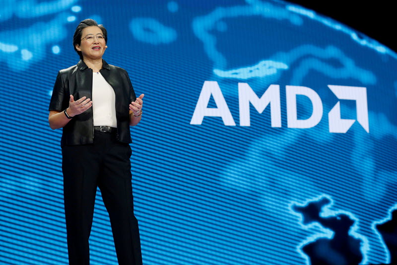 AMD shares gain as CFO touts server market growth