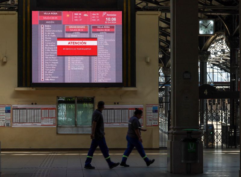 Argentina transportation unions strike against Milei's austerity moves