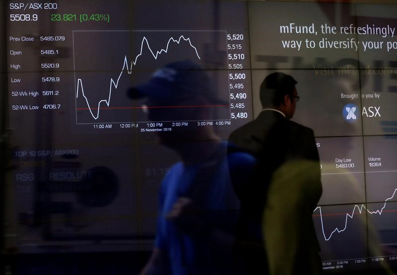 Australia stocks lower at close of trade; S&P/ASX 200 down 0.30%