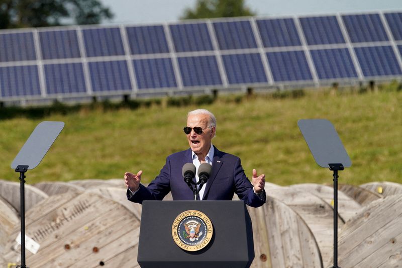 Biden mulls exempting Mexico from imported solar gear tariffs, Bloomberg News reports