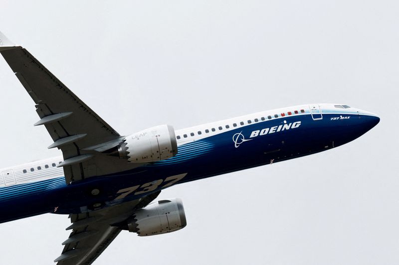 Boeing delivers 40 jets in August, up 5 from a year ago