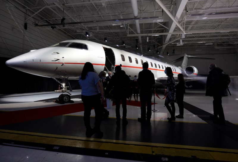 Bombardier's quarterly revenue beats on services business boost