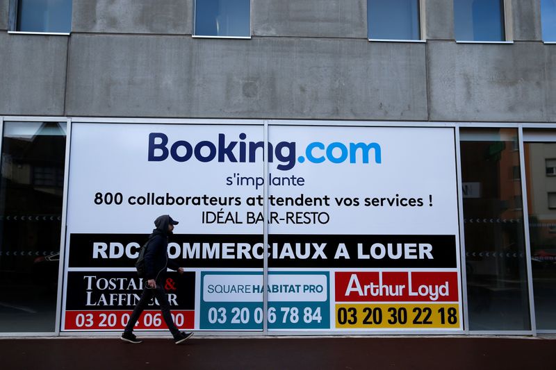 Booking earnings beat by $6.73, revenue topped estimates