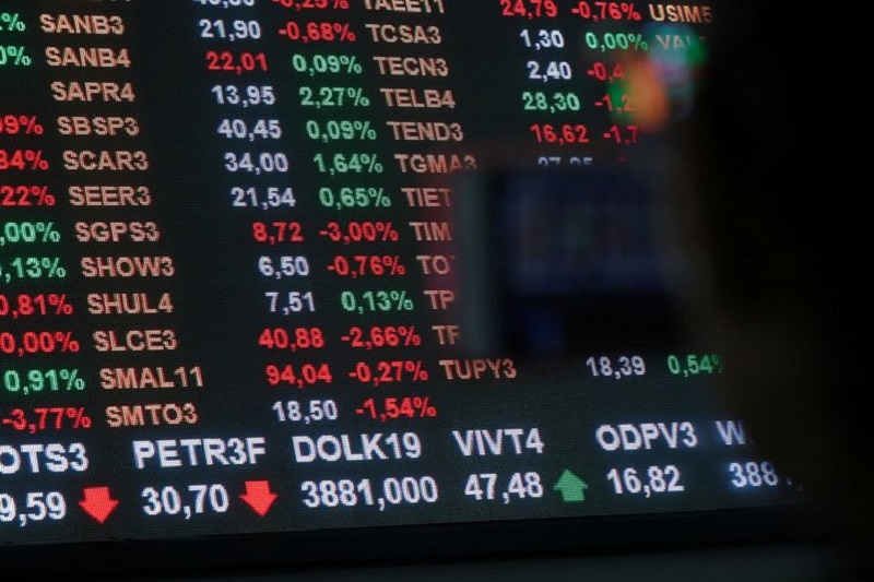 Brazil stocks higher at close of trade; Bovespa up 0.77%