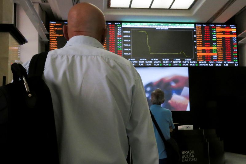 Brazil stocks lower at close of trade; Bovespa down 1.48%