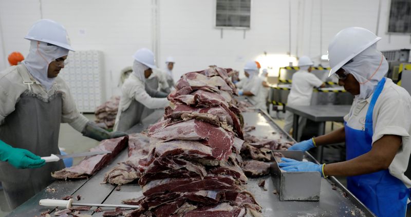 Brazil's JBS sees strong demand for meat in US