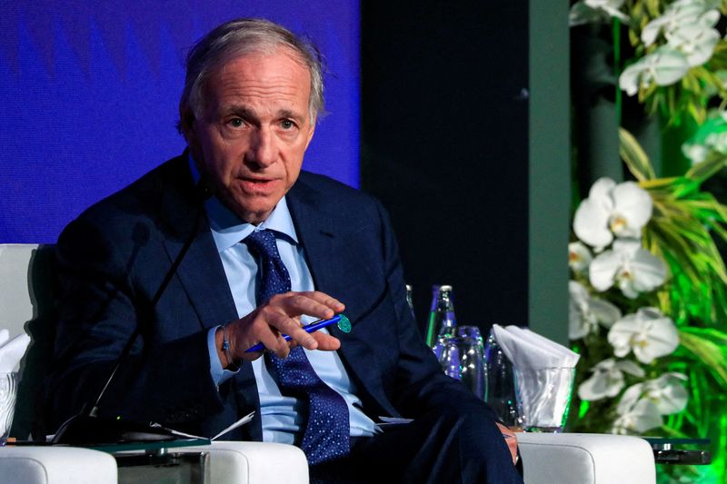 Bridgewater's Dalio and Singapore's GIC chief cautious on global outlook