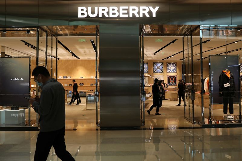 Burberry shares jump on Moncler bid report