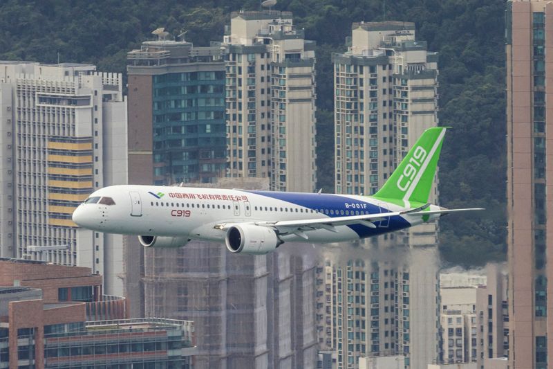 China's COMAC, maker of C919 jet, aims for Southeast Asian flights by 2026