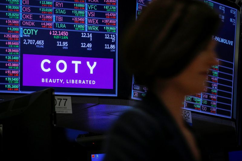 Coty slumps following earnings, Barclays downgrade