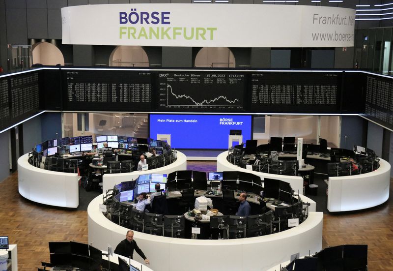Defensive sectors prop up Europe's STOXX 600 as China jitters persist