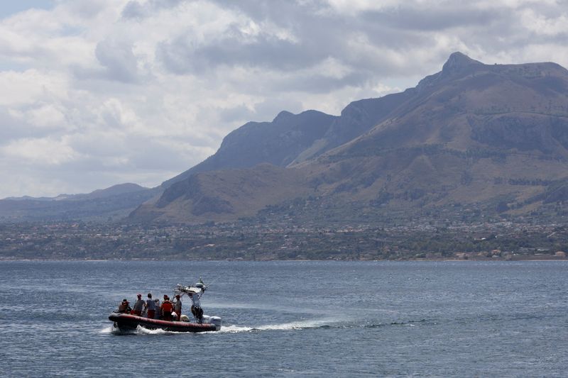Divers recover 2 bodies following sinking of luxury yacht off Sicily