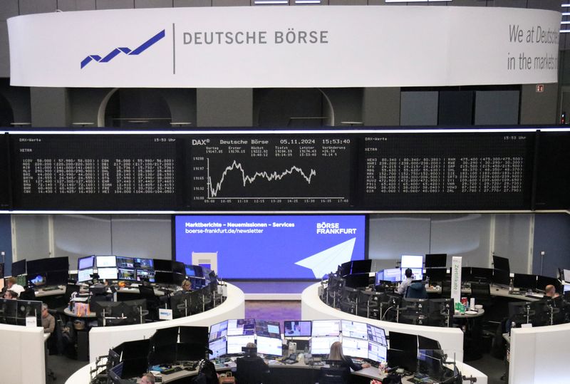 European shares advance as Trump elected US president