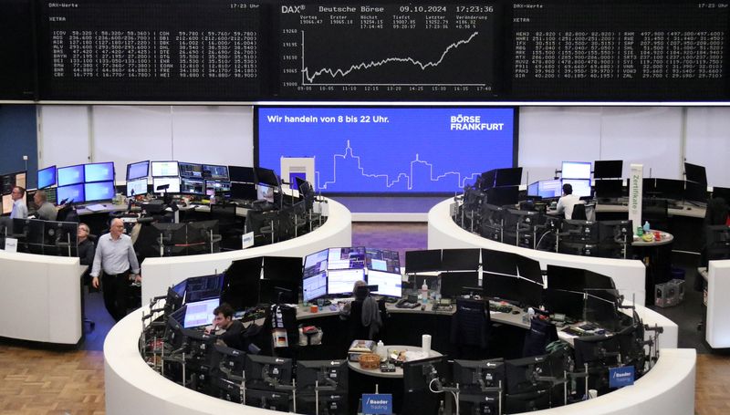 European stocks end lower after US inflation data; French budget in focus