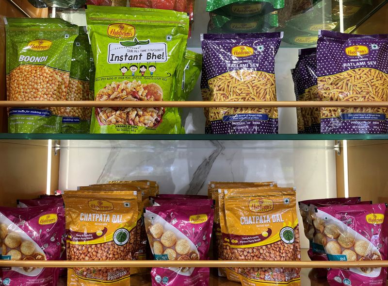 Exclusive-Blackstone eyes 20% stake in India Haldiram's snacks at $8 billion valuation, sources say