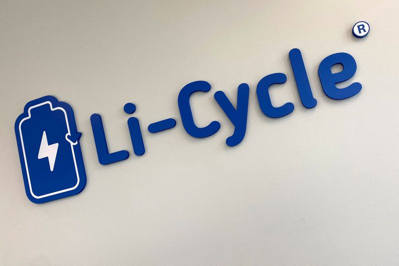 Exclusive-Washington seals $475 million loan for battery recycler Li-Cycle ahead of Trump's arrival