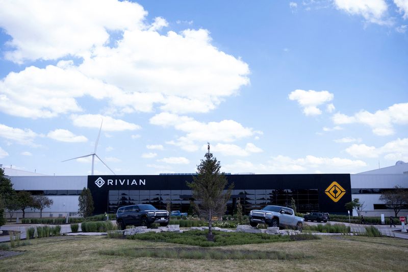 Fire at Rivian's Illinois plant damages multiple EVs, no injuries reported