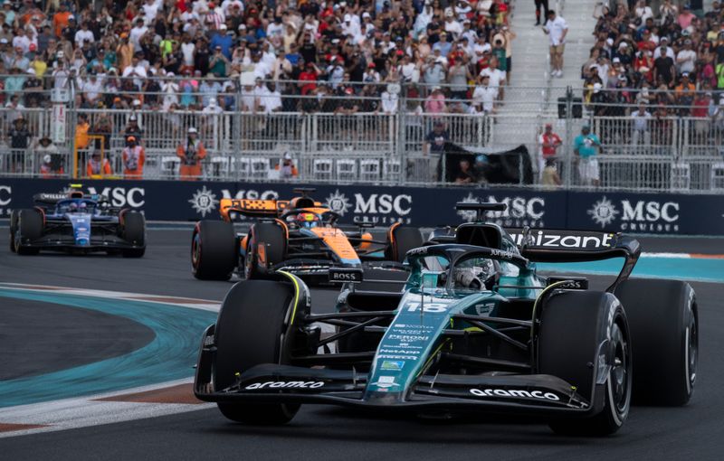 Formula 1 target lifted at Morgan Stanley on stronger sponsorship growth