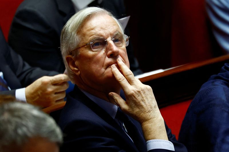 French lawmakers set to vote on ousting Prime Minister Barnier