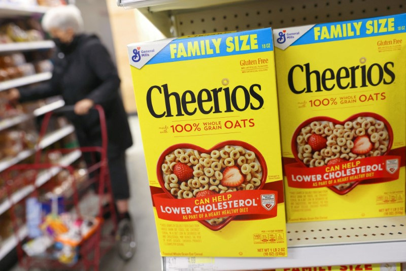 General Mills posts smaller drop in quarterly sales than expected