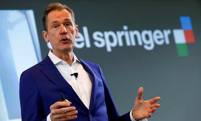 German media empire Axel Springer to split in deal with KKR