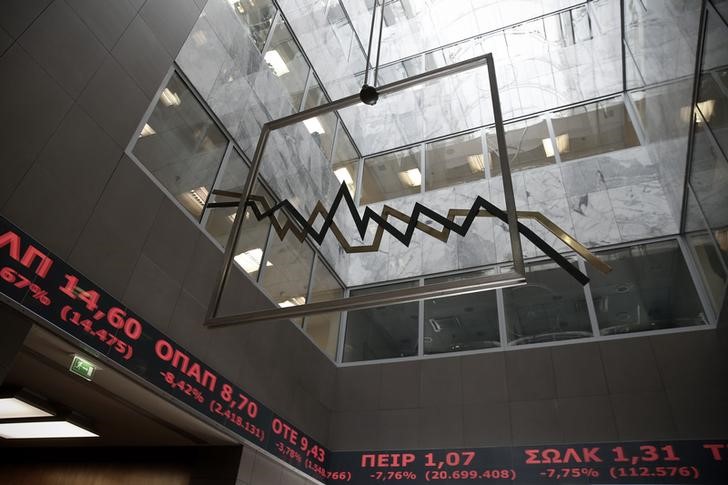 Greece stocks higher at close of trade; Athens General Composite up 0.31%