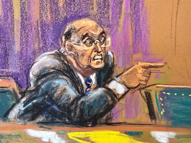 'I can't pay my bills,' Rudy Giuliani says in courtroom outburst