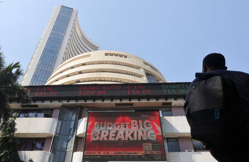 India stocks higher at close of trade; Nifty 50 up 0.72%