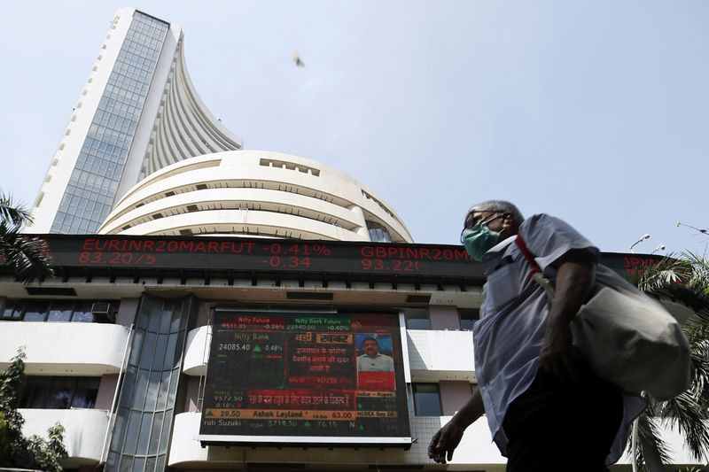 India stocks lower at close of trade; Nifty 50 down 0.59%