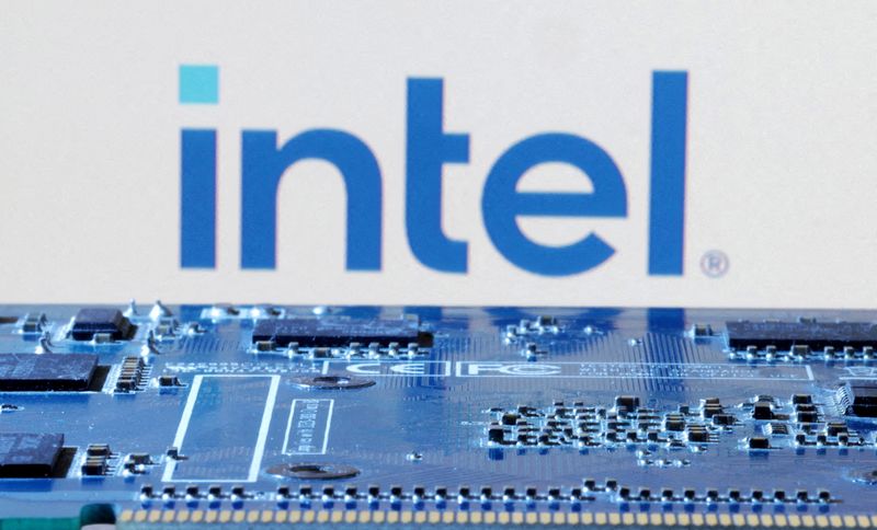 Intel rises as report of chipmaker exploring options cheers glum investors