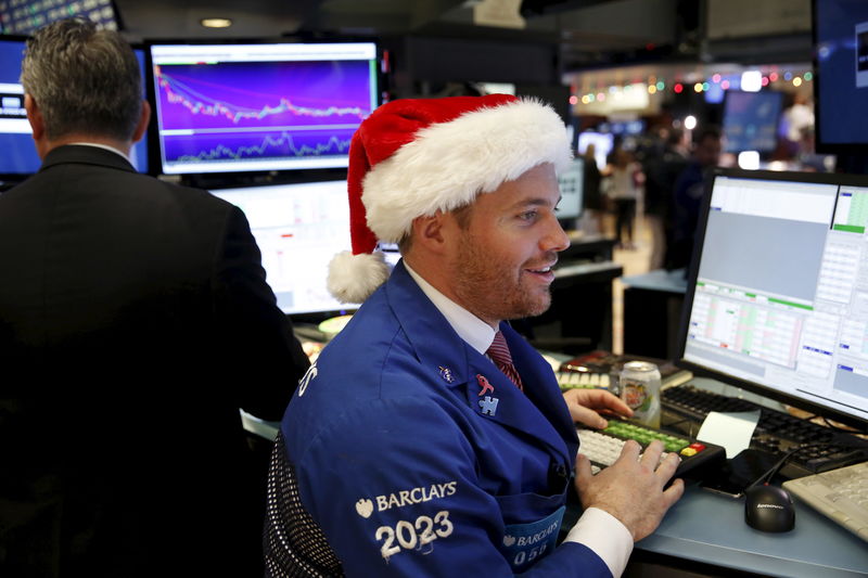 Investing.com poll: Will a Santa Claus rally push stocks higher into year-end?