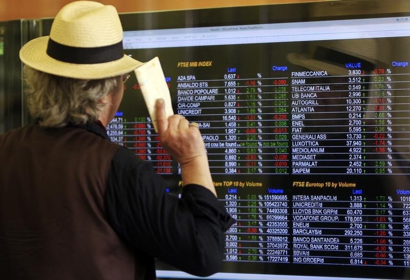 Italy stocks lower at close of trade; Investing.com Italy 40 down 1.18%