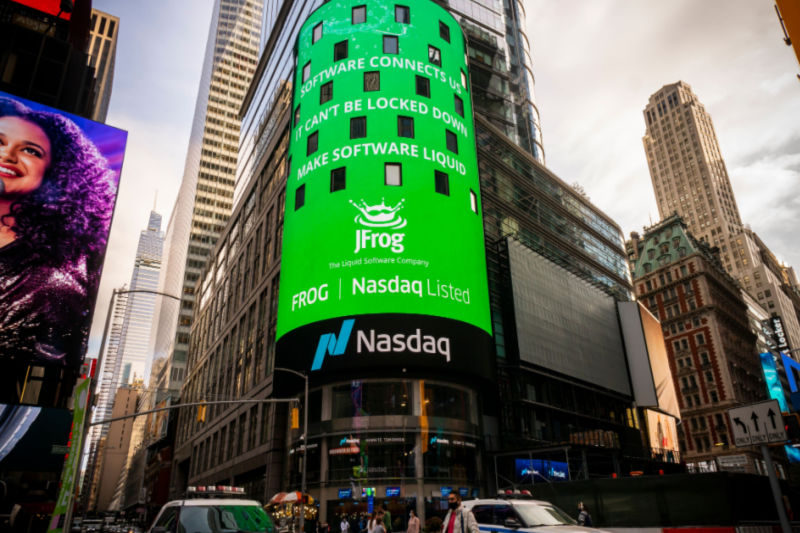 JFrog shares gain on report of takeover interest