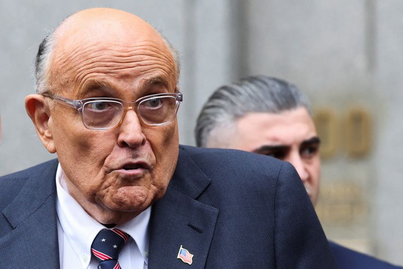 Giuliani takes witness stand as Georgia 2020 election workers seek contempt ruling