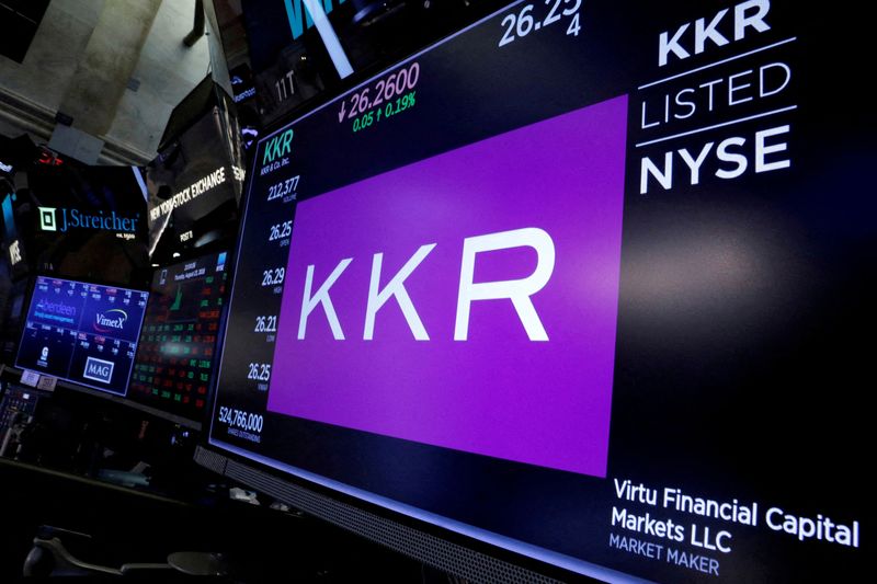 KKR's quarterly profit soars on record-high fee income