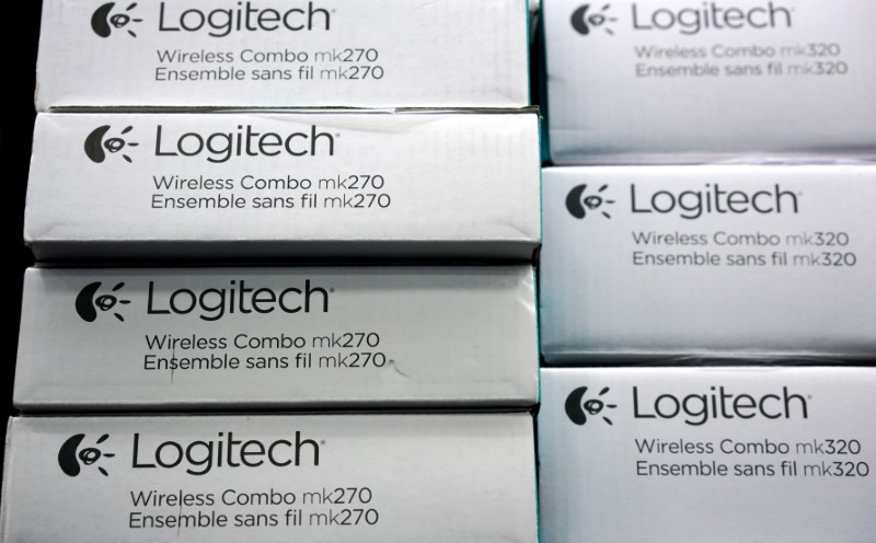 Logitech shares rise on UBS upgrade