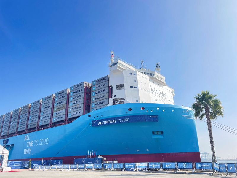 Maersk says ocean shipping's zero-emissions push needs government support