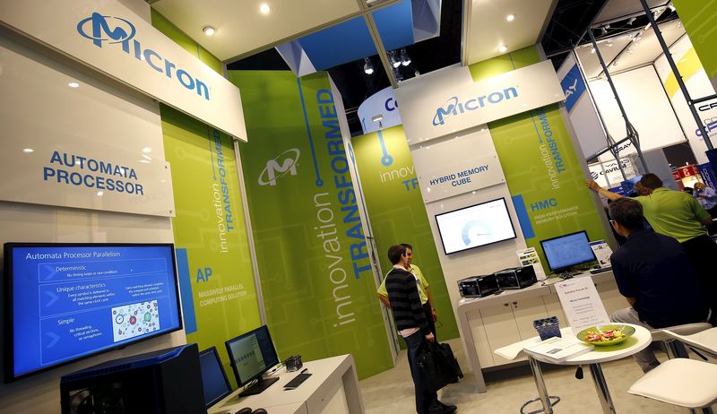 Micron falls premarket; Darden Restaurants, CarMax and Accenture rise