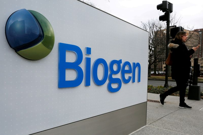 Needham downgrades Biogen on slow growth of Alzheimer's drug