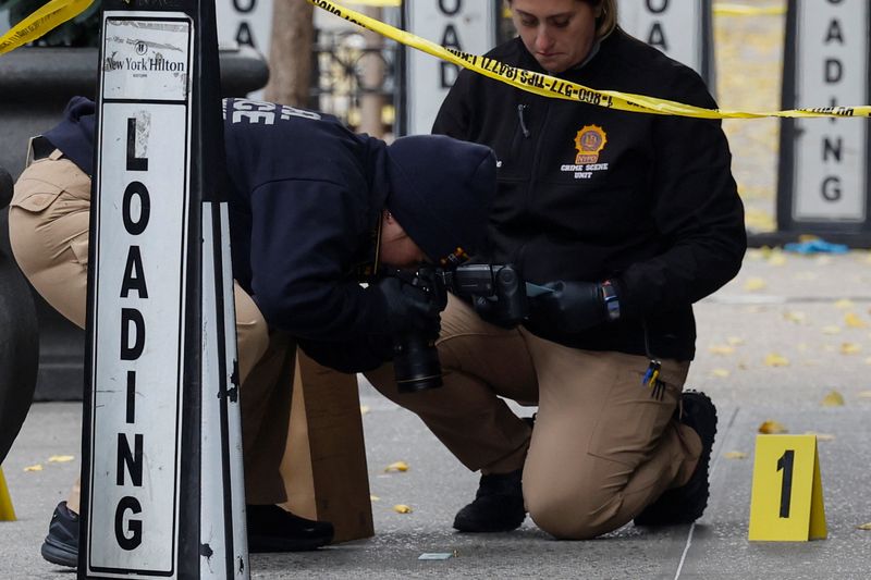 Killer of UnitedHealth's Thompson still at large amid manhunt in New York