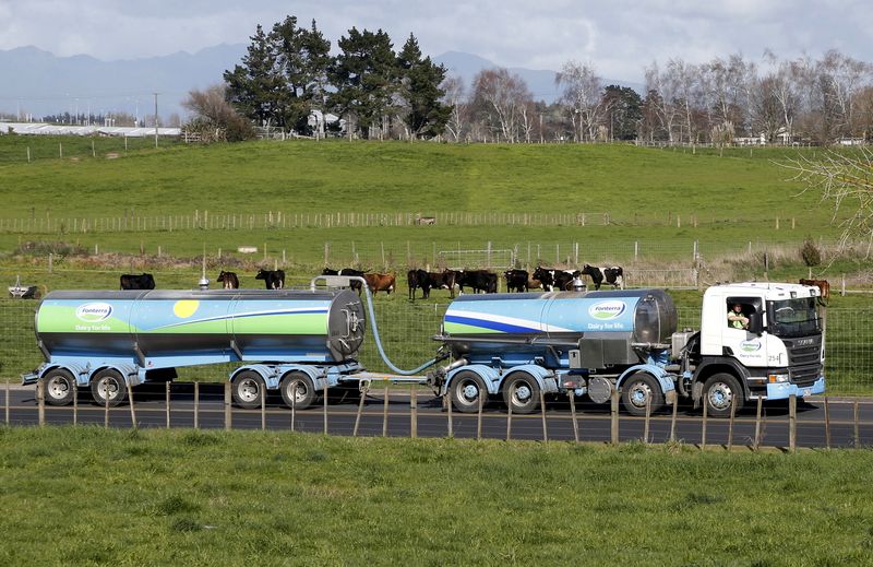New Zealand's Fonterra reports drop in first-quarter profit
